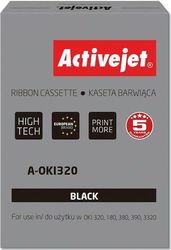 ACTIVEJET A-OKI320 RIBBON OKI 9002303 3000000 CHARACTERS BLACK 100 PIECES