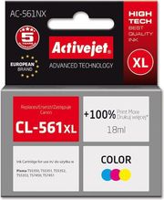 ACTIVEJET AC-561NX ΜΕΛΑΝΙ ΣΥΜΒΑΤΟ ΜΕ CANON CL-561XL 18 ML COLOR: CYAN MAGENTA YELLOW