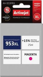 ACTIVEJET AH-953MRX ΜΕΛΑΝΙ ΣΥΜΒΑΤΟ ΜΕ HP 953XL F6U17AE PREMIUM 25 ML MAGENTA