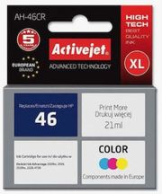 ACTIVEJET AH-46CR ΜΕΛΑΝΙ ΣΥΜΒΑΤΟ ΜΕ HP 46 CZ638AA PREMIUM 21 ML COLOR
