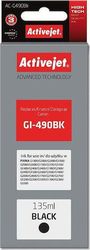 ACTIVEJET AC-G490BK ΜΕΛΑΝΙ ΣΥΜΒΑΤΟ ΜΕ CANON GI-490BK 135 ML 6000 PAGES BLACK