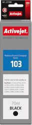 ACTIVEJET AE-103BK ΜΕΛΑΝΙ EPSON 103 C13T00S14A 70 ML 4500 BLACK