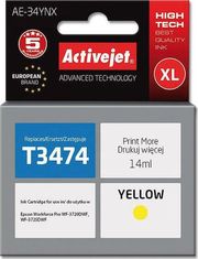 ACTIVEJET AE-34YNX ΜΕΛΑΝΙ ΣΥΜΒΑΤΟ ΜΕ EPSON 34XL T3474 14 ML YELLOW
