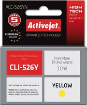 ACTIVEJET ACC-526YN ΜΕΛΑΝΙ ΣΥΜΒΑΤΟ ΜΕ CANON CLI-526Y 10 ML YELLOW