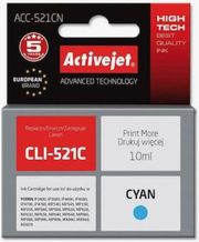 ACTIVEJET ACC-521CN ΜΕΛΑΝΙ ΣΥΜΒΑΤΟ ΜΕ CANON CLI-521C 10 ML CYAN