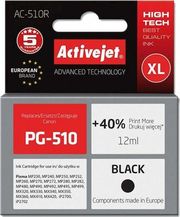ACTIVEJET AC-510R ΜΕΛΑΝΙ ΣΥΜΒΑΤΟ ΜΕ CANON PG-510 PREMIUM 12 ML BLACK