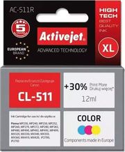 ACTIVEJET AC-511R ΜΕΛΑΝΙ ΣΥΜΒΑΤΟ ΜΕ CANON CL-511 PREMIUM 12 ML COLOR