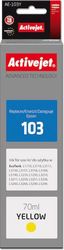 ACTIVEJET AE-103Y ΜΕΛΑΝΙ EPSON 103 C13T00S44A 70 ML YELLOW