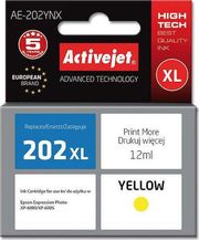 ACTIVEJET AE-202YNX ΜΕΛΑΝΙ ΣΥΜΒΑΤΟ ΜΕ EPSON 202XL H44010 12 ML YELLOW
