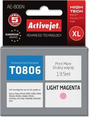 ACTIVEJET AE-806N ΜΕΛΑΝΙ ΣΥΜΒΑΤΟ ΜΕ EPSON T0806 13 5 ML LIGHT MAGENTA