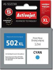 ACTIVEJET AE-502CNX ΜΕΛΑΝΙ ΣΥΜΒΑΤΟ ΜΕ EPSON 502XL W24010 12 ML CYAN