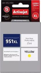 ACTIVEJET AH-951YRX ΜΕΛΑΝΙ ΣΥΜΒΑΤΟ ΜΕ HP 951XL CN048AE PREMIUM 25 ML YELLOW