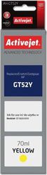ACTIVEJET AH-GT52Y ΜΕΛΑΝΙ ΣΥΜΒΑΤΟ ΜΕ HP GT-52Y M0H56AE 70 ML YELLOW