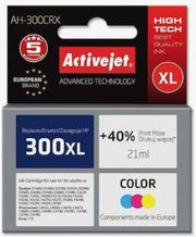 ACTIVEJET AH-300CRX ΜΕΛΑΝΙ ΣΥΜΒΑΤΟ ΜΕ HP 300XL CC644EE PREMIUM 21 ML COLOR