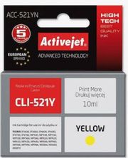ACTIVEJET ACC-521YN ΜΕΛΑΝΙ ΣΥΜΒΑΤΟ ΜΕ CANON CLI-521Y 10 ML YELLOW