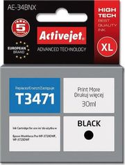 ACTIVEJET AE-34BNX ΜΕΛΑΝΙ ΣΥΜΒΑΤΟ ΜΕ EPSON 34XL T3471 30 ML BLACK