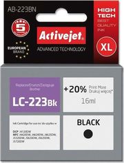 ACTIVEJET AB-223BN ΜΕΛΑΝΙ ΣΥΜΒΑΤΟ ΜΕ BROTHER LC223BK 16 ML BLACK