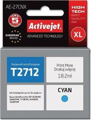 ACTIVEJET AE-27CNX ΜΕΛΑΝΙ ΣΥΜΒΑΤΟ ΜΕ EPSON 27XL T2712 18 ML CYAN