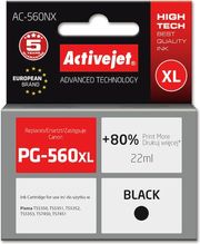 ACTIVEJET AC-560NX ΜΕΛΑΝΙ ΣΥΜΒΑΤΟ ΜΕ CANON PG-560XL 22 ML BLACK