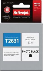 ACTIVEJET AE-2631N ΜΕΛΑΝΙ ΣΥΜΒΑΤΟ ΜΕ EPSON 26 T2631 12 ML BLACK