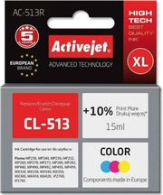 ACTIVEJET AC-513R ΜΕΛΑΝΙ ΣΥΜΒΑΤΟ ΜΕ CANON CL-513 PREMIUM 15 ML COLOR
