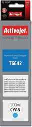 ACTIVEJET AE-664C ΜΕΛΑΝΙ ΣΥΜΒΑΤΟ ΜΕ EPSON T6642 100 ML CYAN