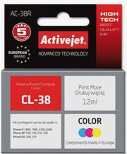 ACTIVEJET AC-38R ΜΕΛΑΝΙ ΣΥΜΒΑΤΟ ΜΕ CANON CL-38 PREMIUM 12 ML COLOR