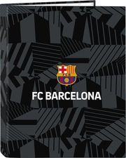 SAFTA SAFTA: F.C.BARCELONA - FOLIO CARDBOARD 4 RINGS BINDER BLACK