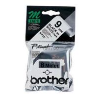 BROTHER ΓΝΗΣΙΟ BROTHER P-TOUCH M-K221BZ WHITE/BLACK 8M (9 MM) OEM: MK221BZ