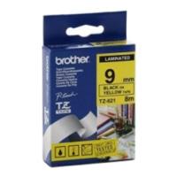 BROTHER ΓΝΗΣΙΟ BROTHER P-TOUCH YELLOW/BLACK 8M X 9MM OEM: TZE-S621