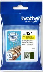 BROTHER BROTHER ΜΕΛΑΝΙ INKJET LC-421YELLOW ΜΕ OEM:LC421Y