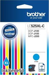 BROTHER ΜΕΛΑΝΙ INKJET LC-525XLC CYAN ΜΕ OEM:LC525XLC