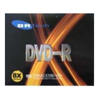 BR-TECH BR-TECH DVD-R 4.7GB 8X SLIMECASE10PCS