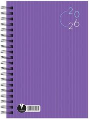 ΛΙΝΑΡΔΑΤΟΣ ΗΜΕΡΟΛΟΓΙΟ 2026 ΗΜΕΡΗΣΙΟ ΣΠΙΡΑΛ ΕΥΚΑΜΠΤΟ ΕΞΩΦΥΛΛΟ CLASSIC ΜΩΒ 17X24