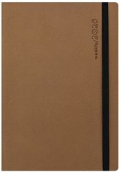 ΛΙΝΑΡΔΑΤΟΣ ΗΜΕΡΟΛΟΓΙΟ 2026 ΕΒΔΟΜΑΔΙΑΙΟ ΜΕ ΛΑΣΤΙΧΟ ΕΞΩΦΥΛΛΟ ΔΕΡΜΑΤΙΝΗ C FLEXY 17X24