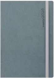 ΛΙΝΑΡΔΑΤΟΣ ΗΜΕΡΟΛΟΓΙΟ 2026 ΕΒΔΟΜΑΔΙΑΙΟ ΜΕ ΛΑΣΤΙΧΟ ΕΞΩΦΥΛΛΟ ΔΕΡΜΑΤΙΝΗ D FLEXY 17X24