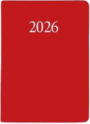 ΛΙΝΑΡΔΑΤΟΣ ΗΜΕΡΟΛΟΓΙΟ 2026 ΕΒΔΟΜΑΔΙΑΙΟ 2ΣΕΛΙΔΟ ΟΡΘΙΟ ΤΣΕΠΗΣ 7X10.5 ΚΟΚΚΙΝΟ