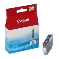 CANON ΓΝΗΣΙΟ ΜΕΛΑΝΙ CANON ΚΥΑΝΟ (CYAN) ΜΕ OEM: CLI-8C