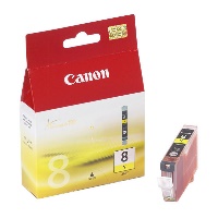 CANON ΓΝΗΣΙΟ ΜΕΛΑΝΙ CANON ΚΙΤΡΙΝΟ (YELLOW) ΜΕ OEM: CLI-8Y