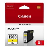 CANON ΓΝΗΣΙΟ ΜΕΛΑΝΙ CANON PGI-1500XL Y ΓΙΑ MAXIFY SERIES YELLOW ΜΕ OEM:9195B001