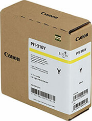 CANON ΓΝΗΣΙΟ ΜΕΛΑΝΙ CANON PIGMENT TANK PFI-310 YELLOW ΜΕ OEM:2362C001