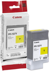 CANON ΓΝΗΣΙΟ ΜΕΛΑΝΙ CANON PFI-107 YELLOW - 130ML ΜΕ OEM:6708B001