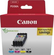 CANON ΜΕΛΑΝΙ INKJET CLI-581 CMYK ΜΕ OEM:2103C007