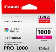 CANON ΜΕΛΑΝΙ INKJET PFI1000M MAGENTA ΜΕ OEM:0548C001