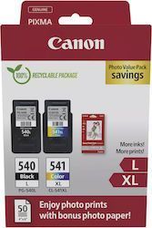 CANON CANON ΜΕΛΑΝΙ INKJET PG-540L/CL-541XL PH.VALUE PACK ΜΕ OEM:5224B012
