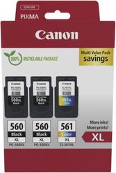 CANON CANON ΜΕΛΑΝΙ INKJET PG-560XLX2/CL-561XL MULTIPACK ΜΕ OEM:3712C009