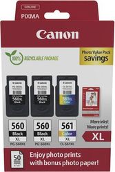 CANON CANON ΜΕΛΑΝΙ INKJET PG-560XLX2/CL-561XL ΜΕ OEM:3712C012