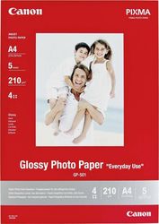 CANON ΦΩΤΟΓΡΑΦΙΚΟ ΧΑΡΤΙ GLOSSY A4 200 G/M² 5 ΦΥΛΛΑ ΜΕ OEM:0775B076