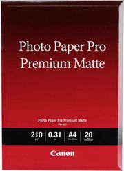 CANON ΦΩΤΟΓΡΑΦΙΚΟ ΧΑΡΤΙ PREMIUM MATTE A4 210 G/M² 20 ΦΥΛΛΑ ΜΕ OEM:8657B005