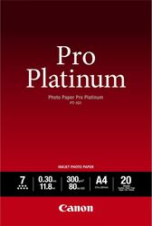 CANON CANON ΦΩΤΟΓΡΑΦΙΚΟ ΧΑΡΤΙ PRO PLATINUM A2 GLOSSY 20 ΦΥΛΛΑ ΜΕ OEM:2768B067